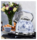 Laura Ashley China Rose stovetop kettle 2.8L - British product