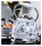 Laura Ashley China Rose stovetop kettle 2.8L - British product