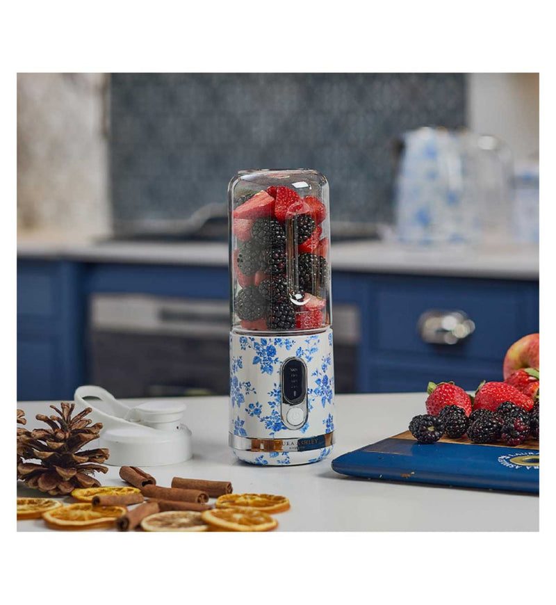 Laura Ashley USB smoothie maker China Rose 450ml, imported from the UK