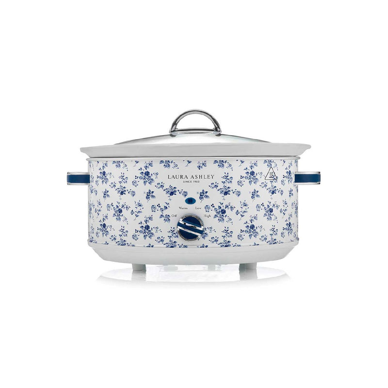 Laura Ashley slow cooker China Rose 6.5L, imported from the UK