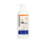 Ultrasun family sunscreen SPF30 400ml, imported from the UK