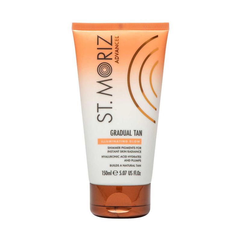St Moriz illuminating gradual tanning lotion 150ml, imported from the UK