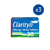 Clarityn allergy 10mg 3x30 bundle - British product