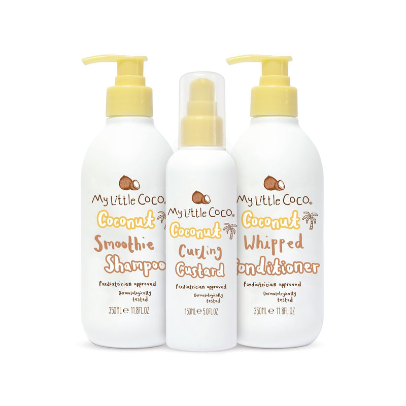 My Little Coco Toiletries Bundle Coconut 3 Pieces, imported from the UK