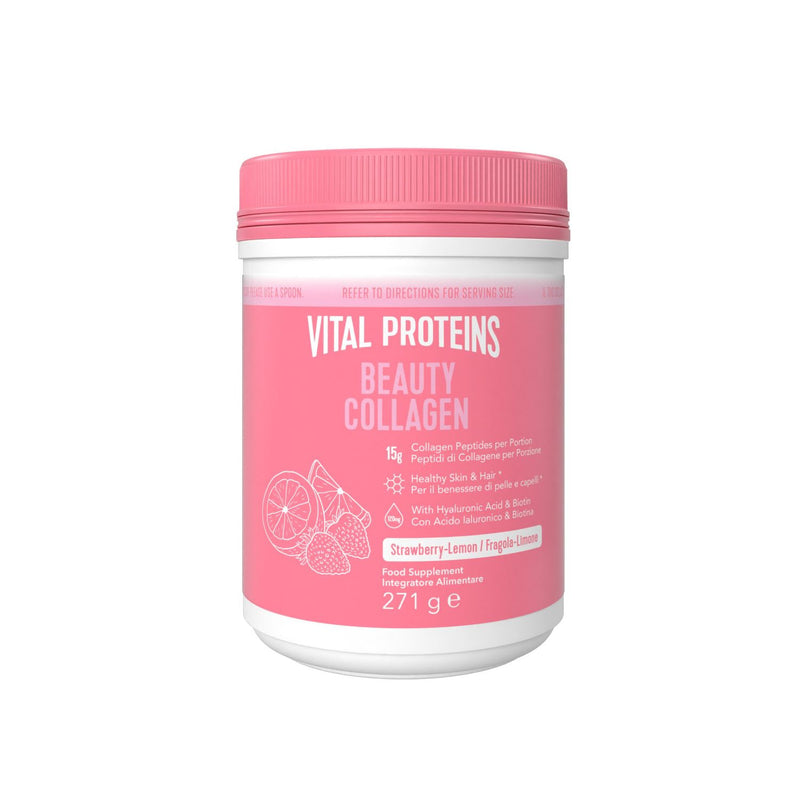 Vital Proteins Beauty Collagen Strawberry Lemon Powder 271g (British brand)