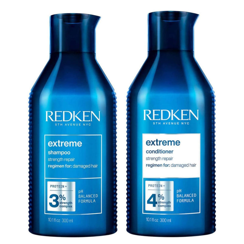 Redken Extreme Shampoo and Conditioner bundle 300ml (British brand)
