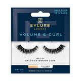 Eylure Volume and Curl No.123 false eyelashes - British product