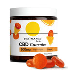 Cannaray CBD gummies orange 900mg - British product