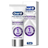 Pasta dental blanqueadora intensiva Oral-B Pro 3D White, menta radiante, 75 ml.