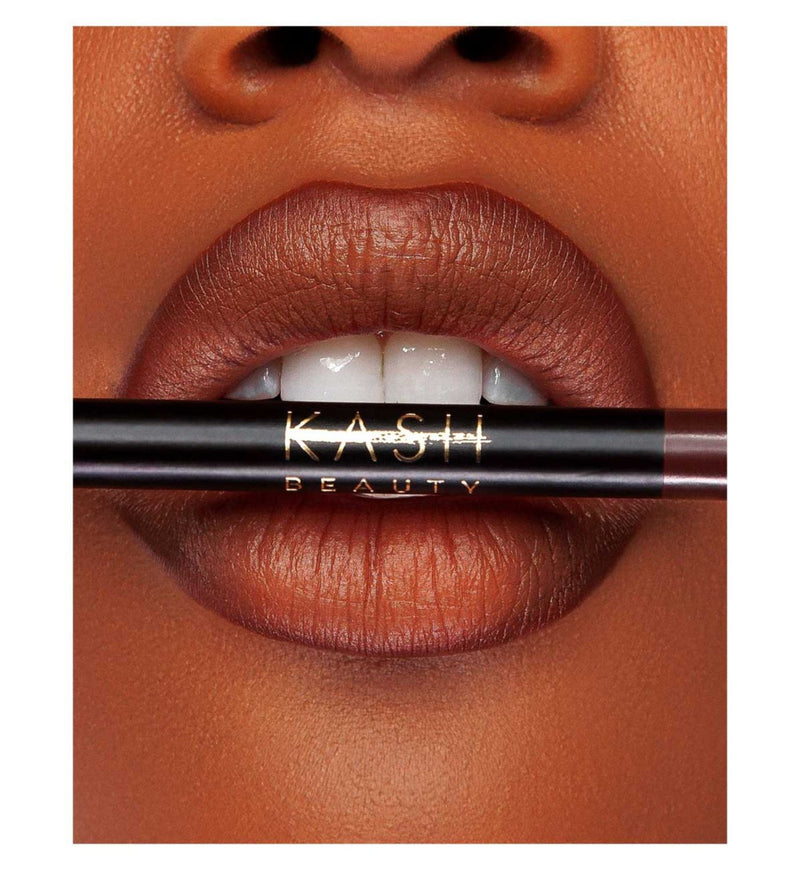 KASH Beauty Rich Sienna shade lip liner, UK version
