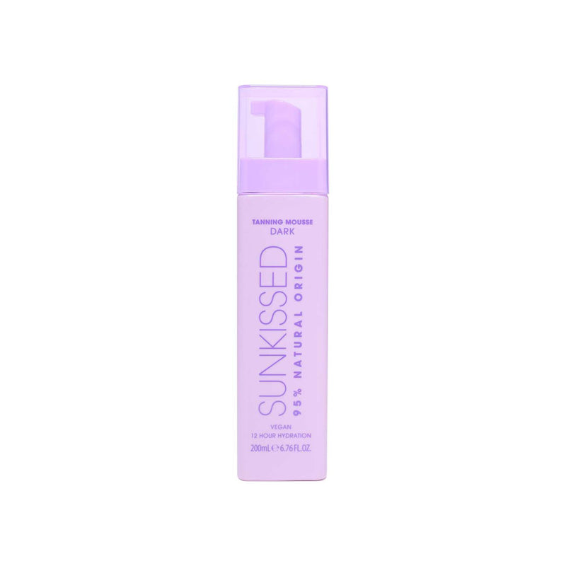 Sunkissed HydroGlow tanning mousse dark 200ml (British brand)