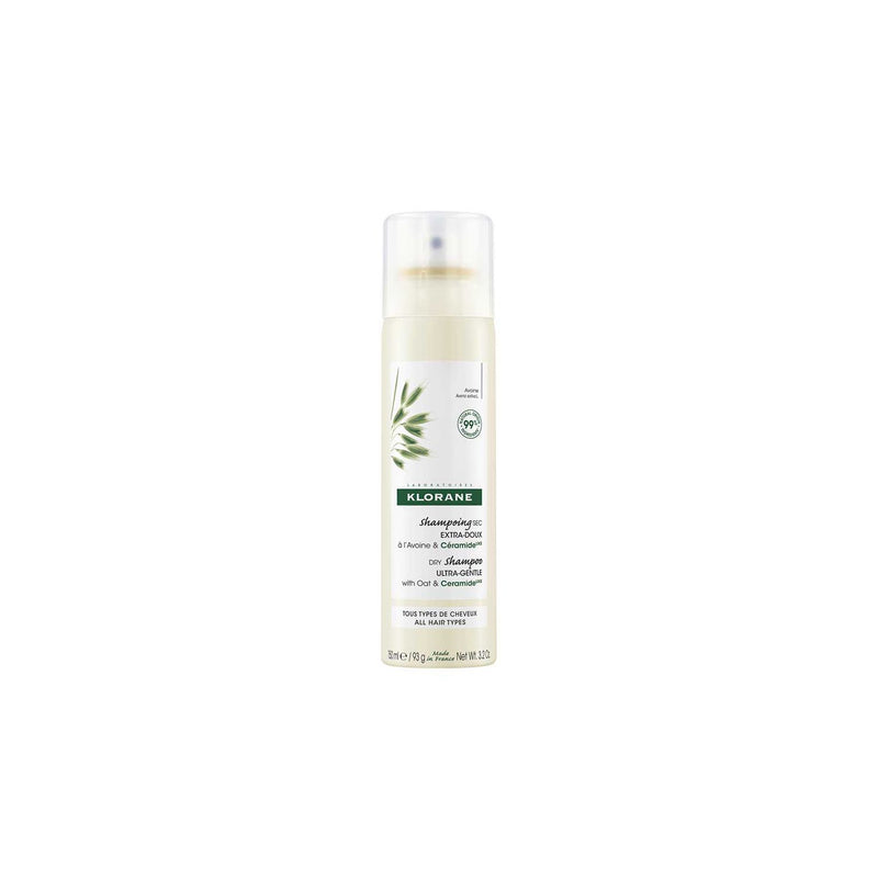 Klorane dry shampoo with Oat and Ceramide 150ml, UK version