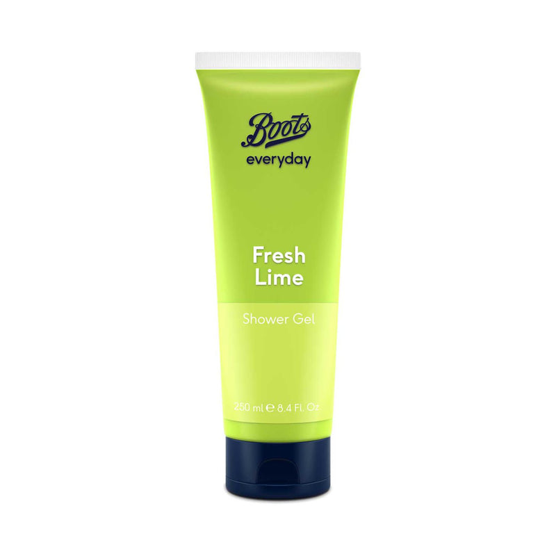 Boots Everyday Fresh Lime shower gel 250ml - British product