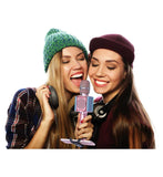Lenco BMC-090 karaoke microphone pink - British product
