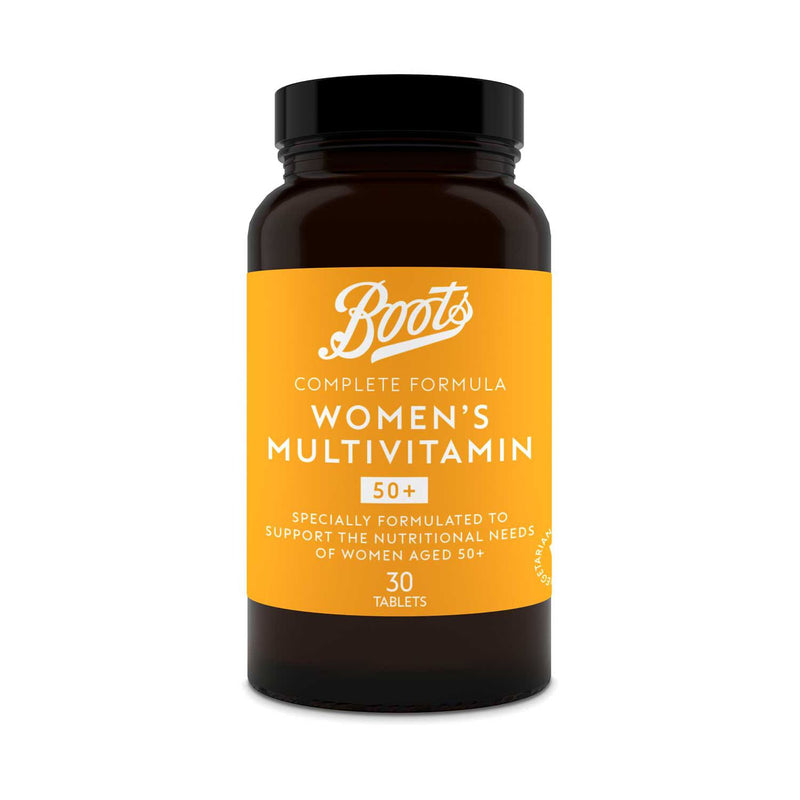 Boots multivitamin tablets for women 50+ 30 tablets - British product