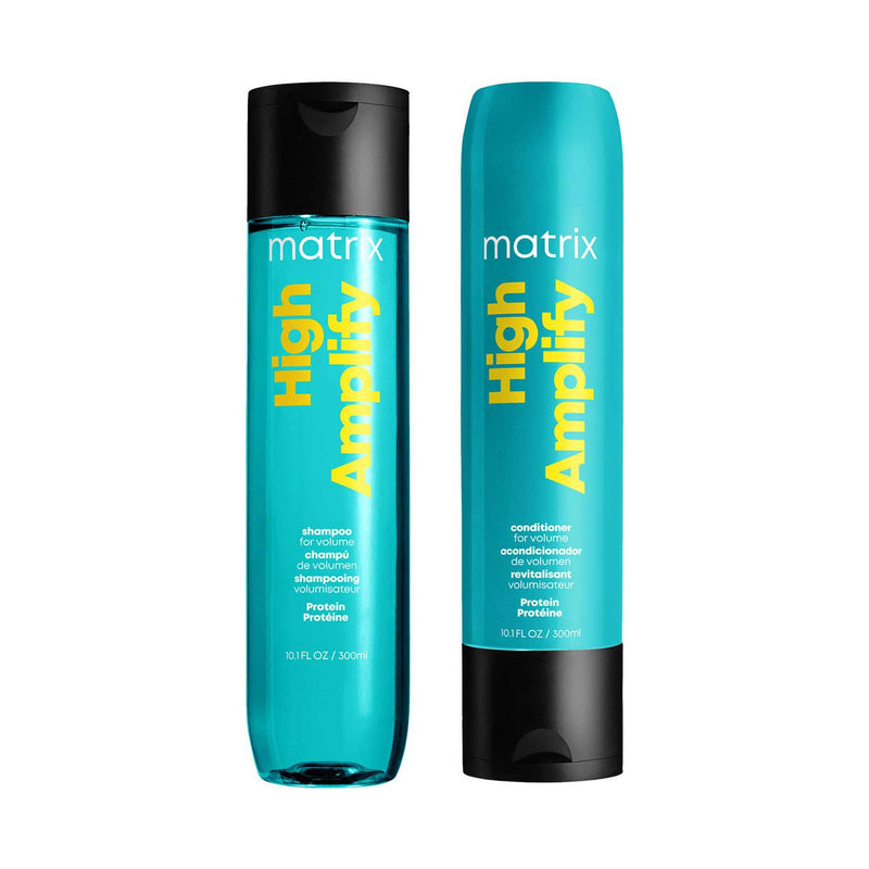 Matrix volumising shampoo and conditioner bundle for fine hair (British brand)