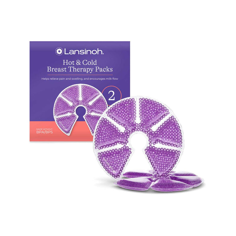 Lansinoh 3-in-1 Breast Therapy Breast Pads 2 pack, UK version