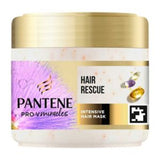 Boots Pantene Silky & Glowing Hair Rescue Mask Biotin & Keratin Reconstruct 300ml- Buy online at McGrocer
