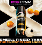 Lynx Fine Fragrance Collection Black Vanilla body spray 150ml, UK version