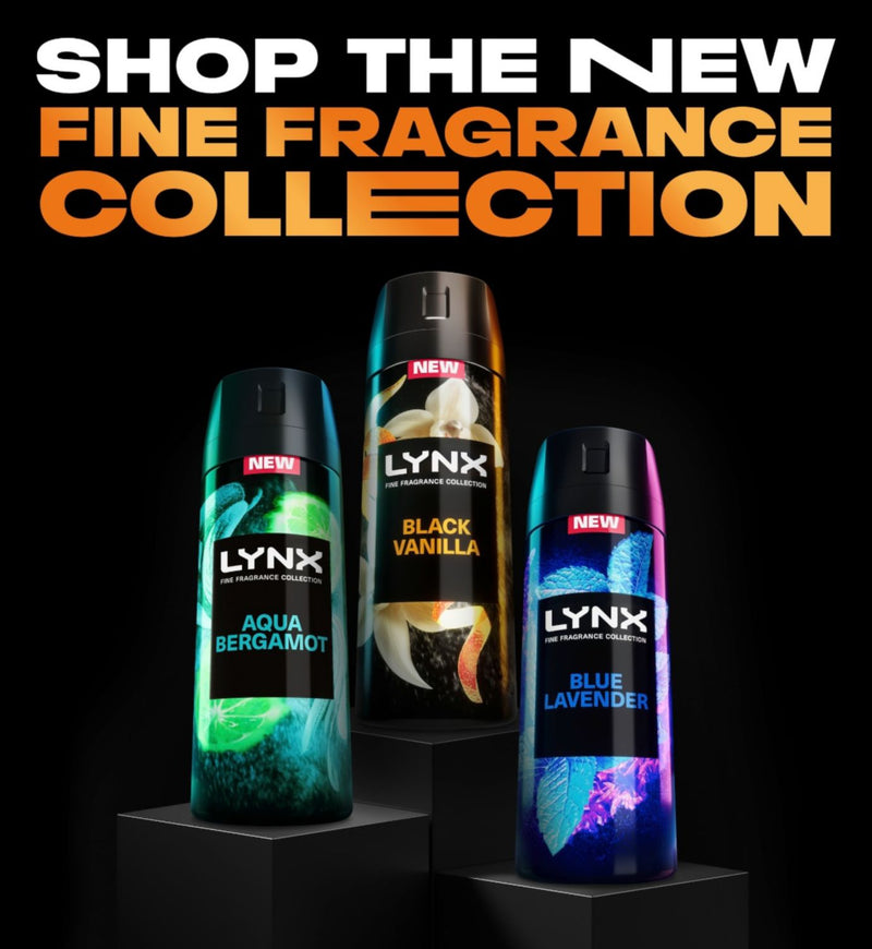 Lynx Fine Fragrance Collection Black Vanilla body spray 150ml, UK version
