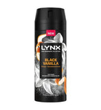 Lynx Fine Fragrance Collection Black Vanilla body spray 150ml, UK version