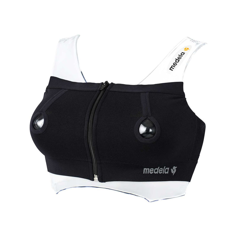 Medela hands-free bustier black size M (British brand)