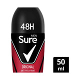 Sure Men Original Deodorant Roll On 50ml (British brand)