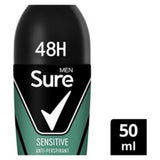Sure Men Sensitive Antiperspirant Roll On Sandalwood 50ml