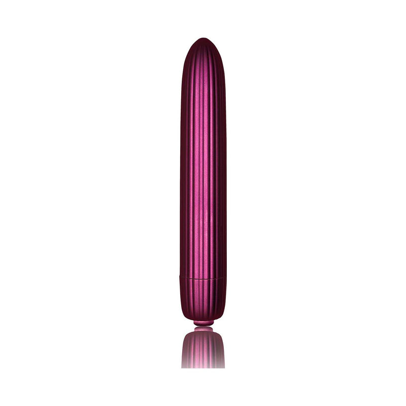Rocks Off Hera slimline vibrator with ribbed design - British product
