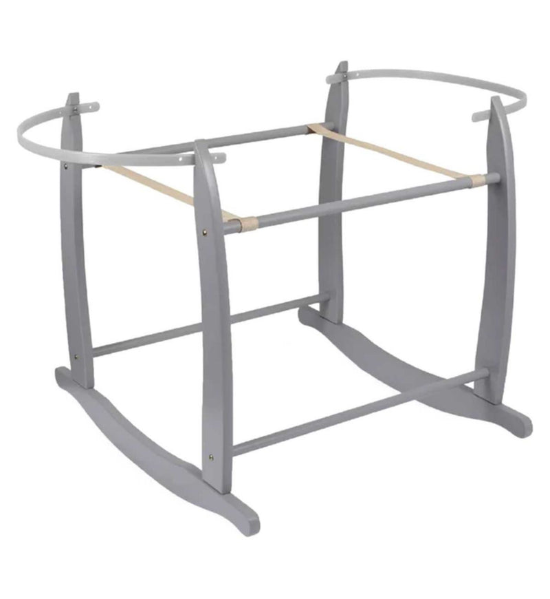 Clair de Lune Moses Basket White Dimple Grey - British product