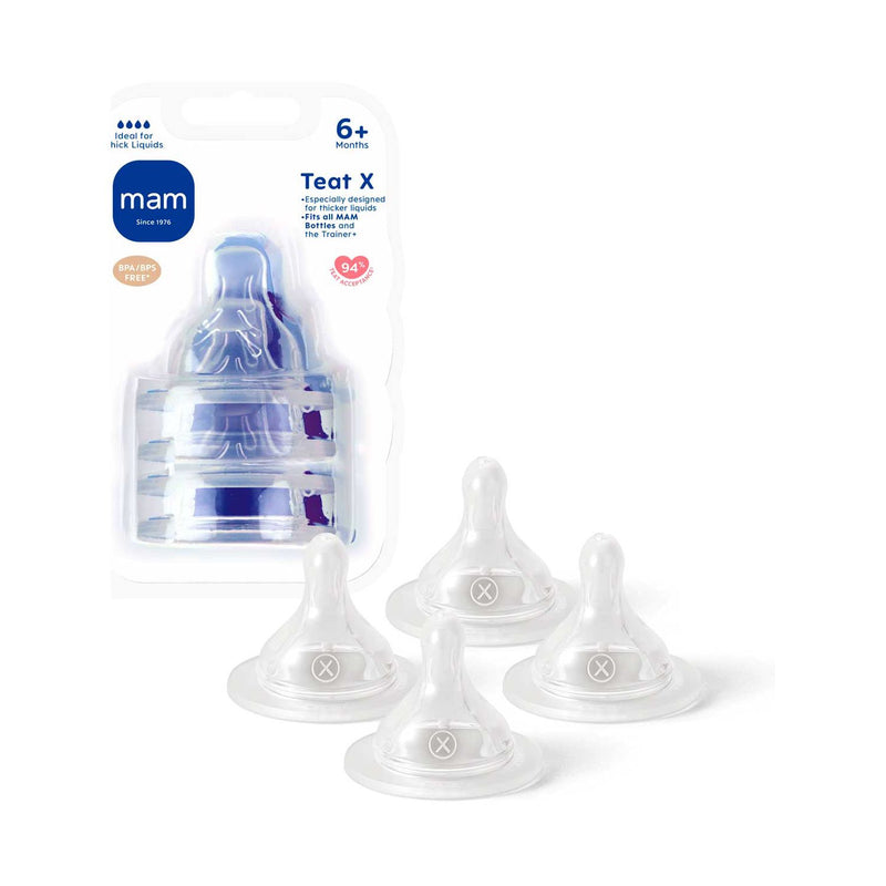 MAM extra fast flow teats 4 pack, UK version