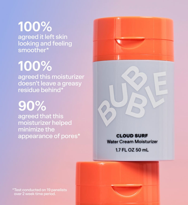 Bubble Cloud Surf Water Cream Moisturizer 50ml - British product