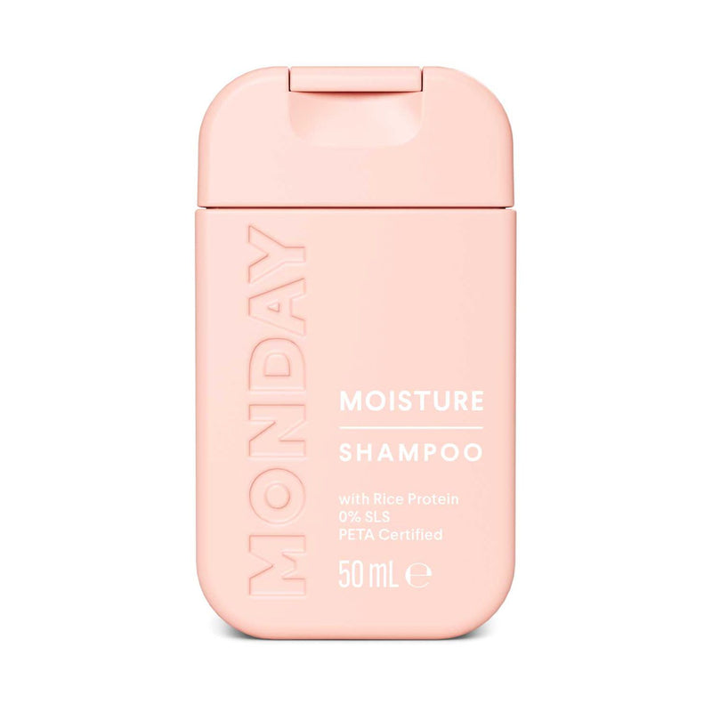 Monday Haircare Moisture Shampoo Travel Kit 50ml, imported from the UK