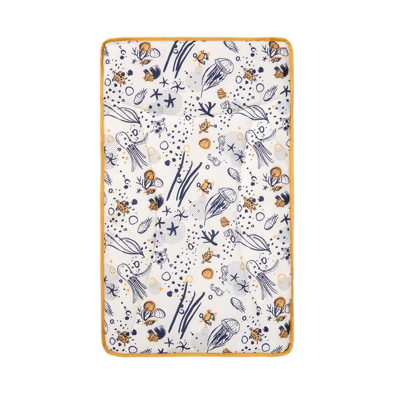 Tutti Bambini changing mat Our Planet Ocean White - British product