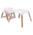 Tutti Bambini Nova Evolutionary Highchair Scandinavian Walnut Ecru, imported from the UK