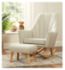 Tutti Bambini Jonah Rocking Chair Foot Stool Pebble (British brand)