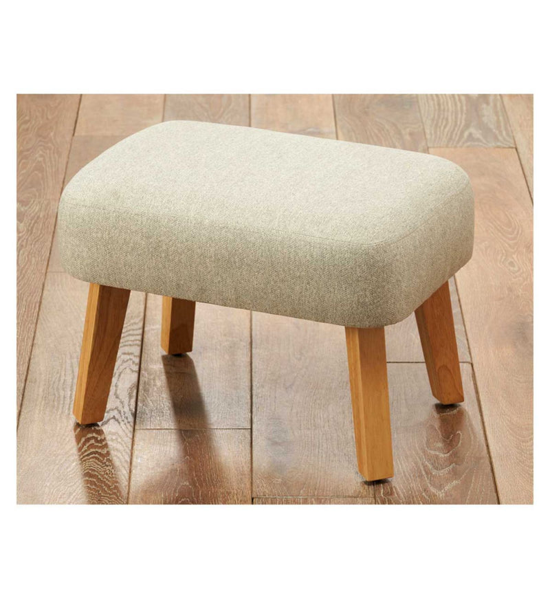 Tutti Bambini Jonah Rocking Chair Foot Stool Pebble (British brand)