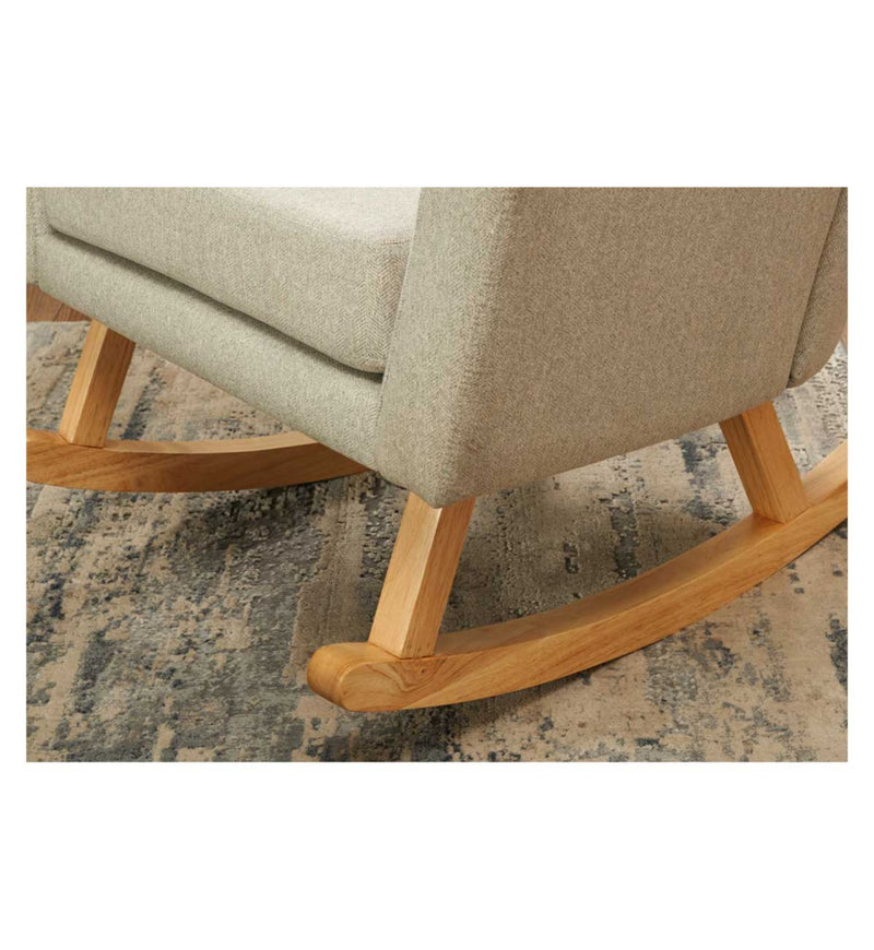 Tutti Bambini Jonah Rocking Chair Foot Stool Pebble (British brand)