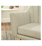 Tutti Bambini Jonah Rocking Chair Foot Stool Pebble (British brand)