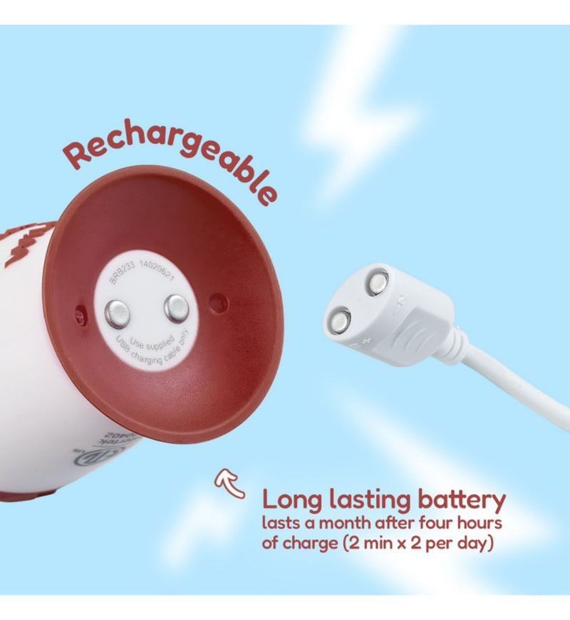 Brush Baby WildOnes Monkey rechargeable toothbrush - British product
