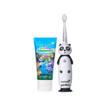 Brush Baby WildOnes Panda Electric Toothbrush and Applemint Toothpaste Set