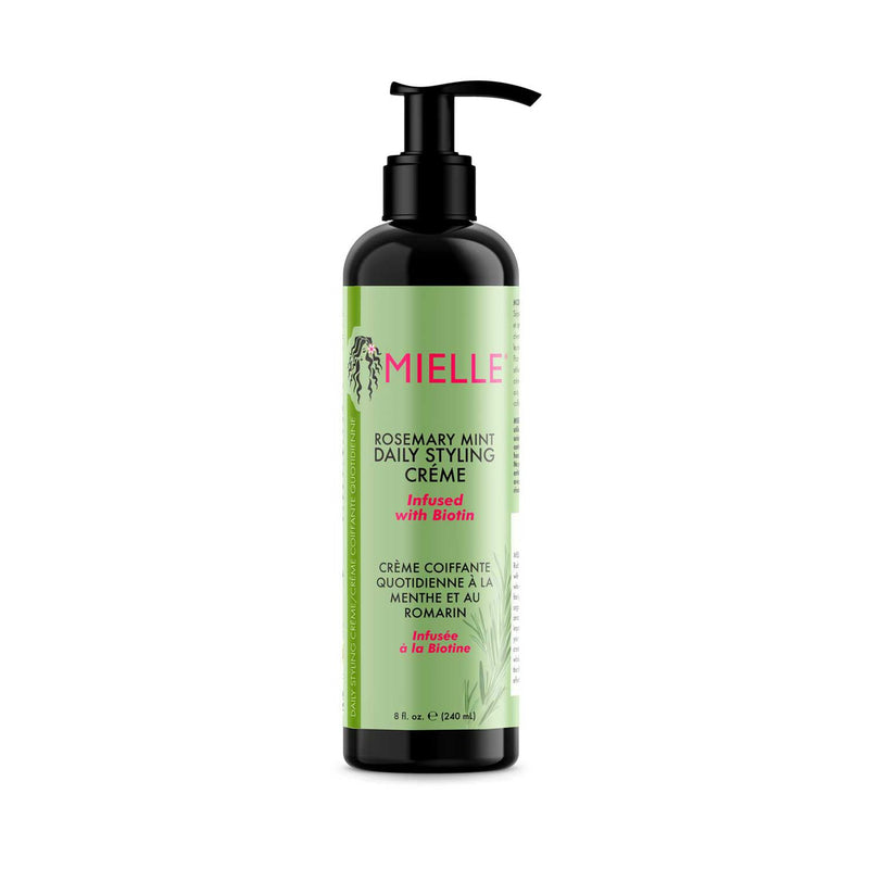 Mielle Rosemary Mint Daily Styling Crème, imported from the UK