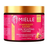 Mielle Pomegranate Honey Coil Sculpting Custard Hair Product, imported from the UK