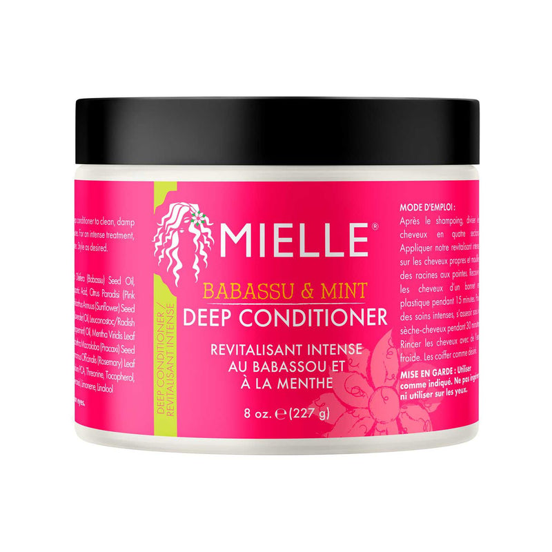 Mielle Babassu & Mint Deep Conditioner, imported from the UK