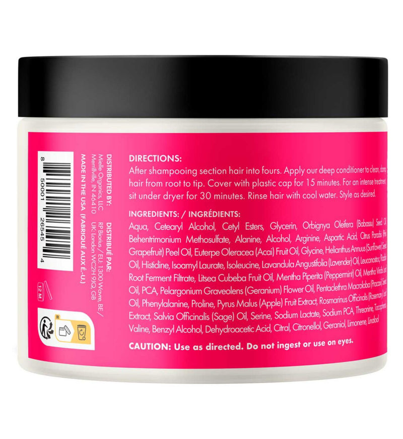 Mielle Babassu & Mint Deep Conditioner, imported from the UK