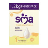 Boots SMA First Infant Baby Formula Milk Powder From Birth 1.2kg- Buy online at McGrocer