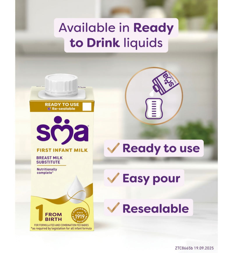 SMA First Infant Baby Formula Milk Powder 1.2kg (British brand)