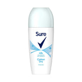 Sure Women Cotton Dry roll on deodorant 50ml (British brand)