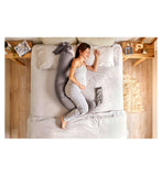 bbhugme Pregnancy Pillow Kit Stone - British product