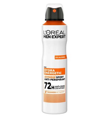 LOréal Men Expert Hydra Energetic Extreme Sport 72H Anti-Perspirant Deodorant 250ml